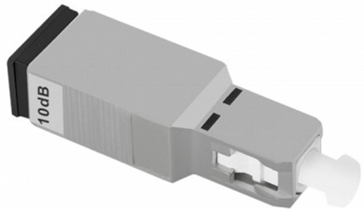 Оптоволоконний атенюатор Qoltec SC/UPC (F) - SC/UPC (M) Singlemode 10 дБ (5901878541990) - зображення 1