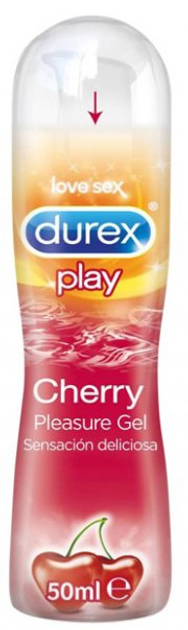 Інтимний гель-змазка Durex Play Cherry Gel 50 мл (5052197040517) - зображення 1