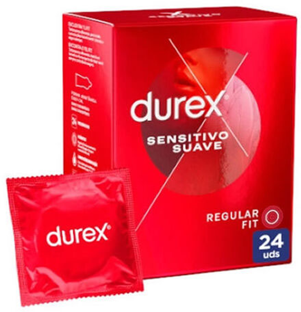 Презервативи Durex Sensitive Soft 24 шт. (8428076000526) - зображення 1