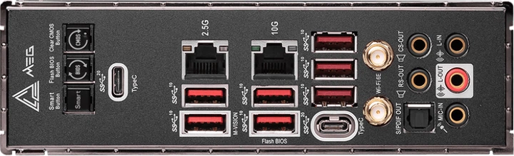 Płyta główna MSI MEG X670E GODLIKE (sAM5, AMD X670, PCI-Ex16) (4711377010122) - Zdjęcie 4 Płyta główna MSI MEG X670E GODLIKE (sAM5, AMD X670, PCI-Ex16) (4711377010122) - obraz 4