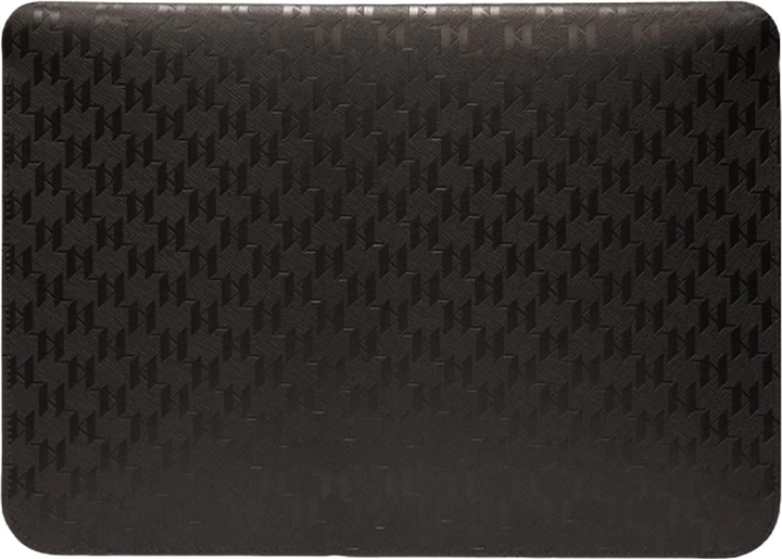 Чохол для ноутбука Karl Lagerfeld Saffiano Monogram Ikonik KLCS16SAKHPKK 16" Black (3666339170530) - зображення 3