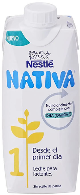 Дитяче молоко Nestle Nativa 1 Premium Liquid Milk 500 мл (7613033281297) - зображення 1