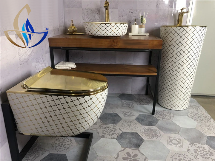 Унітаз підвісний SIA Lumen Gold Elegans безобідковий з сидінням Slim Soft-close 480x360x310 T1130 - изображение 8