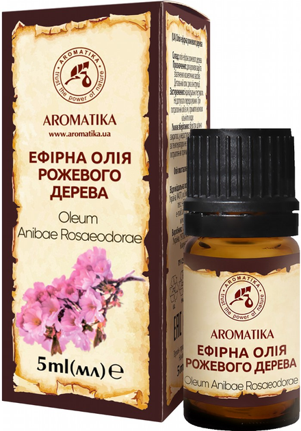 Масло эфирное Ароматика Розового дерева 5 мл (48203456) - изображение 1