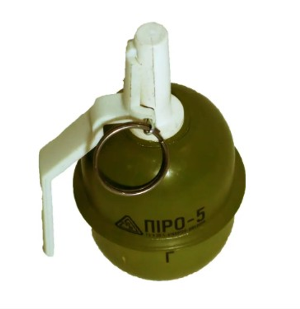 Імітаційно-тренувальні гранати страйкбольні Pyrosoft РГД-5 Pyro-5 горох, ящик по 12 штук, 1561865535 - зображення 2