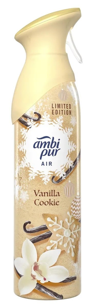 Odświeżacz powietrza Ambi Pur w sprayu Vanilla Cookie 300 ml (8001090766083) - obraz 1