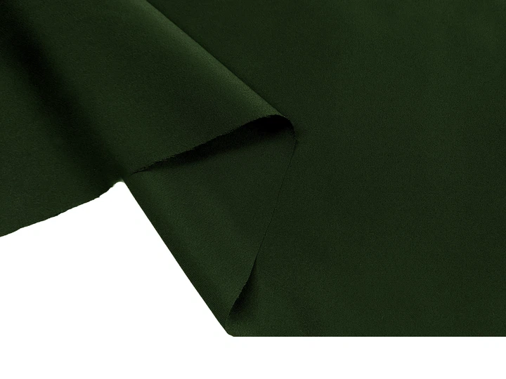 Ткань Костюмка атласная Белль, темный хаки, пог. м. (к129, 2303012, цв24) - изображение 3