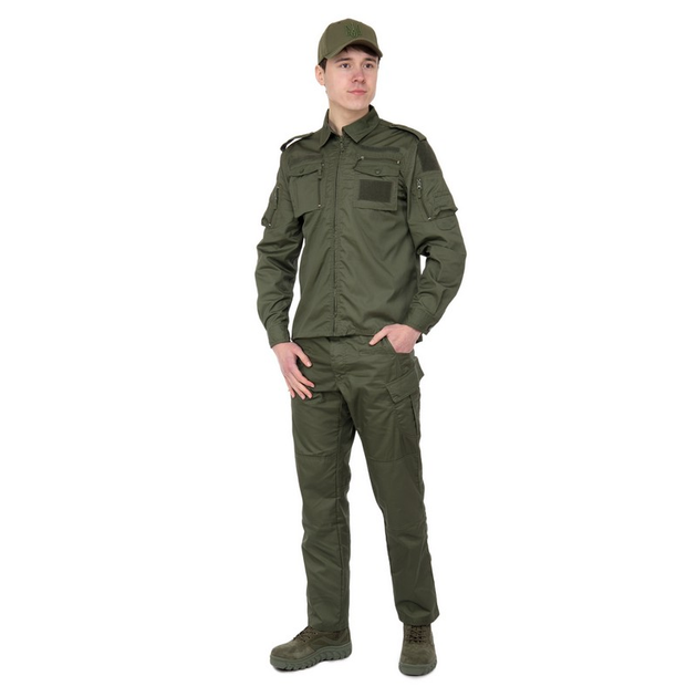 Костюм тактический (китель и брюки) Military Rangers ZK-SU1126 Цвет: Оливковый размер: XL - изображение 1