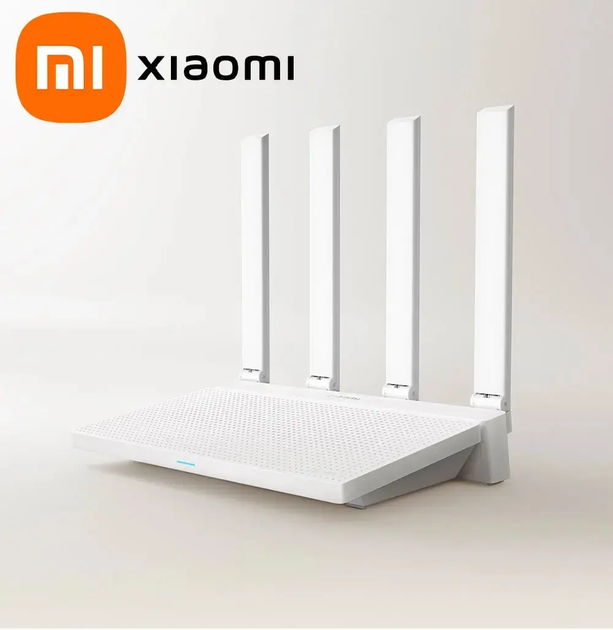 Маршрутизатор Xiaomi AX3000T 2.4GHz 5GHz 1.3GHz CPU 2X2 160MHz WAN LAN LED NFC Connection for Home Office Games Mi - Фото 2 Маршрутизатор Xiaomi AX3000T 2.4GHz 5GHz 1.3GHz CPU 2X2 160MHz WAN LAN LED NFC Connection for Home Office Games Mi - изображение 2