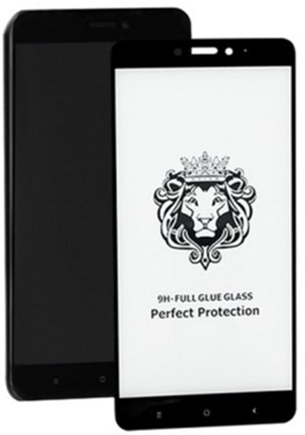 Szkło hartowane ochronne Qoltec Premium do Xiaomi Mi Max 2 Czarne (5901878515809) - obraz 1