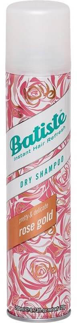 Suchy szampon Batiste Dry Shampoo Pretty&Delicate Rose Gold 200 ml (5010724530467) - obraz 1