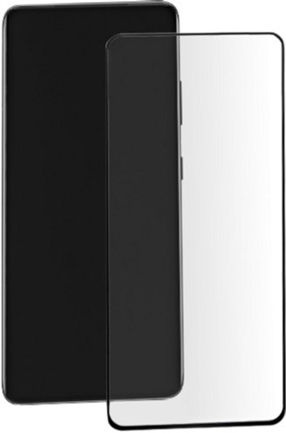 Szkło hartowane Qoltec Premium do Samsung Galaxy S21 Czarny (5901878521190) - obraz 1