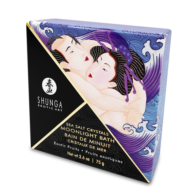 Сіль для ванни Shunga Moonlight Bath – Exotic Fruits (75 гр), сіль Мертвого моря, ароматичні олії - зображення 1