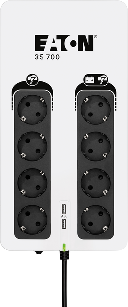 ИБП EATON DESKTOP 3S DIN 700VA 420W (3S700D) - изображение 2