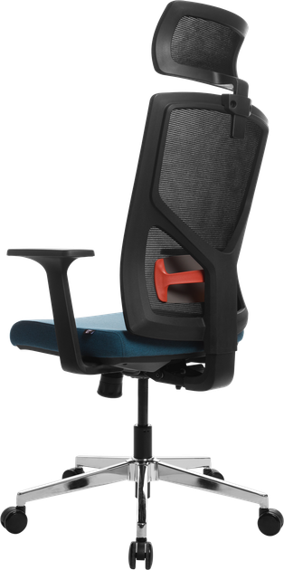 Офісне крісло GT Racer B-8005A Black/Blue - Фото 9 Офісне крісло GT Racer B-8005A Black/Blue - зображення 9