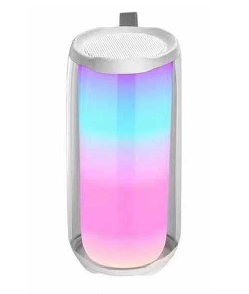 Беспроводная портативная колонка Bluetooth 5.0 с подсветкой SPS PULSE 5 silver - Фото 2 Беспроводная портативная колонка Bluetooth 5.0 с подсветкой SPS PULSE 5 silver - изображение 2