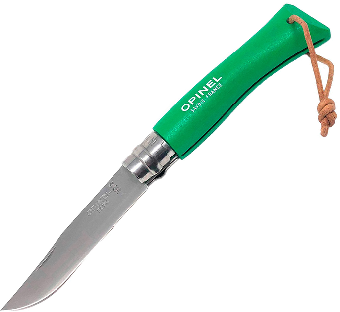 Нож Opinel 7 Trekking Зеленый (2046616) - изображение 1