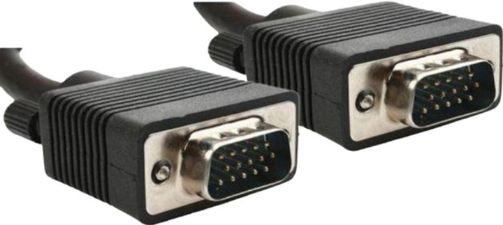 Кабель мультимедійний Gembird USB 2.0 AM-BM чорний 3 m (CC-PPVGA-20M-B) - зображення 3
