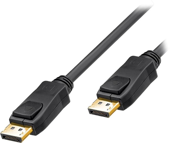 Kabel Goobay DisplayPort - DisplayPort czarny 2 m (4040849499593) - obraz 1