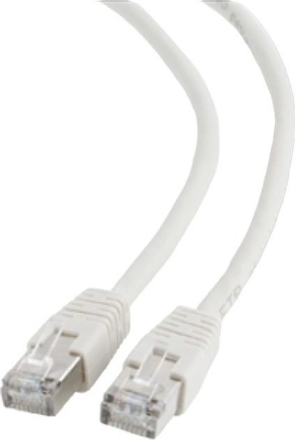 Kabel Cablexpert RJ-45-RJ-45 5 m Biały (8716309121118) - obraz 1