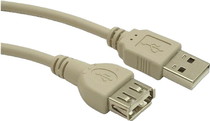 Kabel Cablexpert USB Type A-USB Type A 0.75 m Różowy (8716309039178) - obraz 1