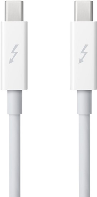 Кабель Apple Thunderbolt - Thunderbolt 2 m білий (8859096301414) - зображення 1