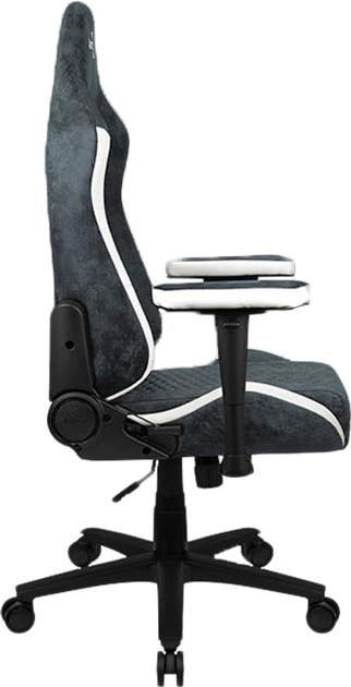 Крісло Aerocool Crown AeroSuede Steel Синє AEROCROWN-STEEL-BLUE (4711099471225) - зображення 4