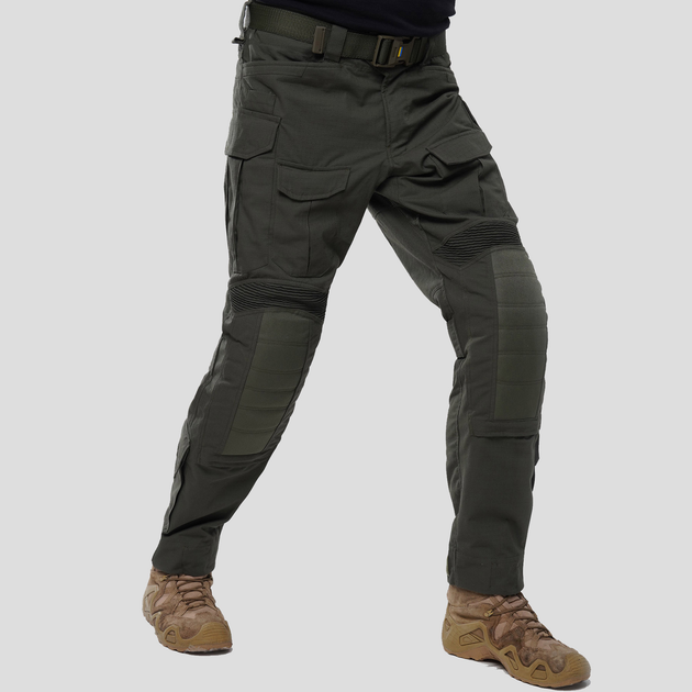 Штурмові штани UATAC Gen 5.2 Olive (Олива) з наколінниками 3XL - зображення 1