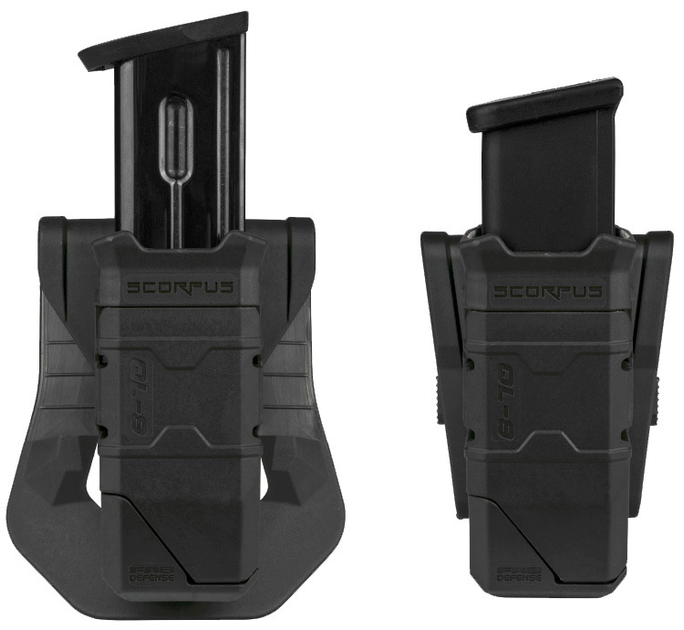 Паучер FAB Defense QL-9 для магазинов Glock с ускорителем заряжания. Black - изображение 1