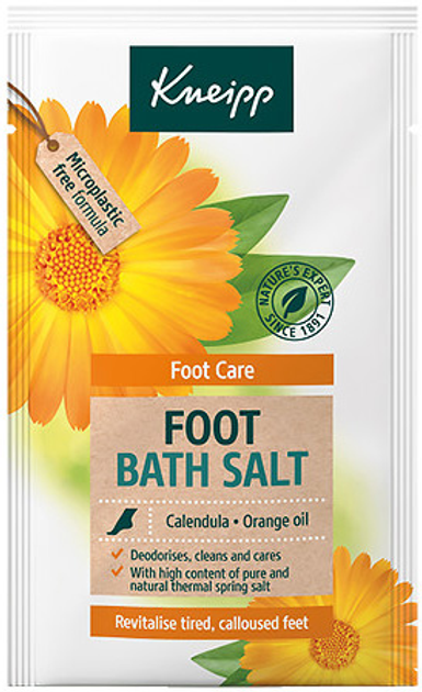 Сіль для ванни Kneipp Foot Bath Salt 40 г (4008233156361) - зображення 1