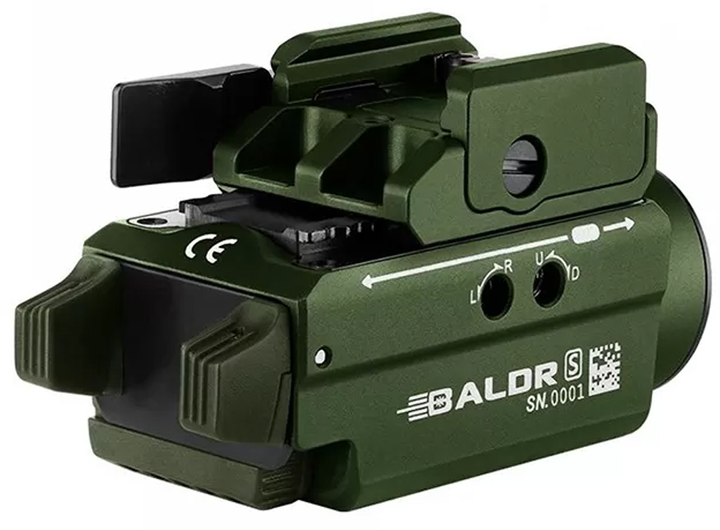 Фонарь Olight Baldr S green laser. OD Green - изображение 2