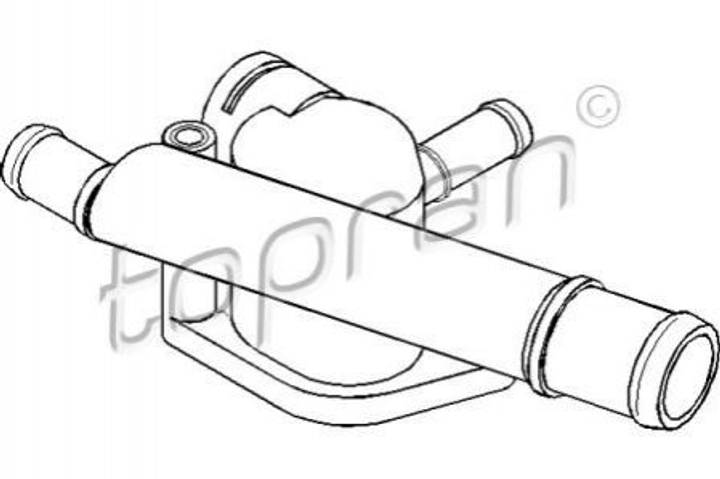 Термостат ELIT 038121132D Volkswagen Golf, Caddy, Jetta, Touran, Passat, Polo; Skoda Octavia, Roomster, Fabia, Superb; Audi A4, A3; Seat Toledo, Леон, Ibiza - зображення 1