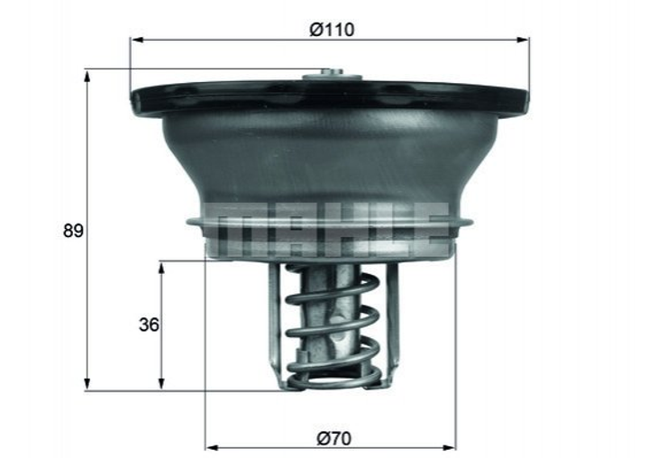 Термостат MAHLE / KNECHT THD382 20463750, 20560249, 21237213 - зображення 1