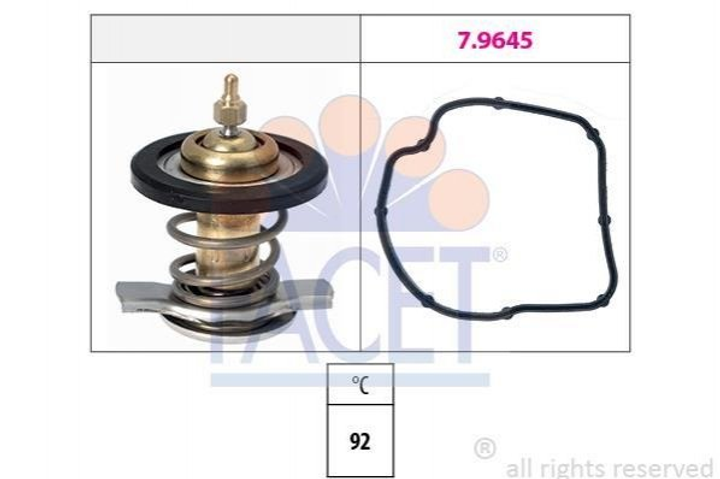 Термостат FACET 7.8590 Mercedes C-Class, E-Class, S-Class A6112000615, A6132000015, A6132000115 - изображение 1