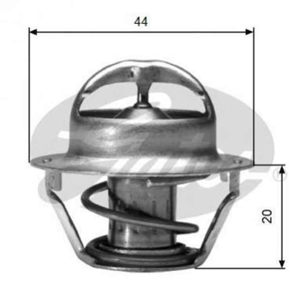 Термостат Gates TH03088G1 Nissan Micra 2120001B00 - изображение 1