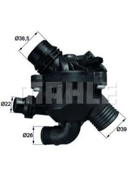 Термостат MAHLE / KNECHT TM 30 97 BMW X5, X6 11537550172, 7550172 - зображення 1