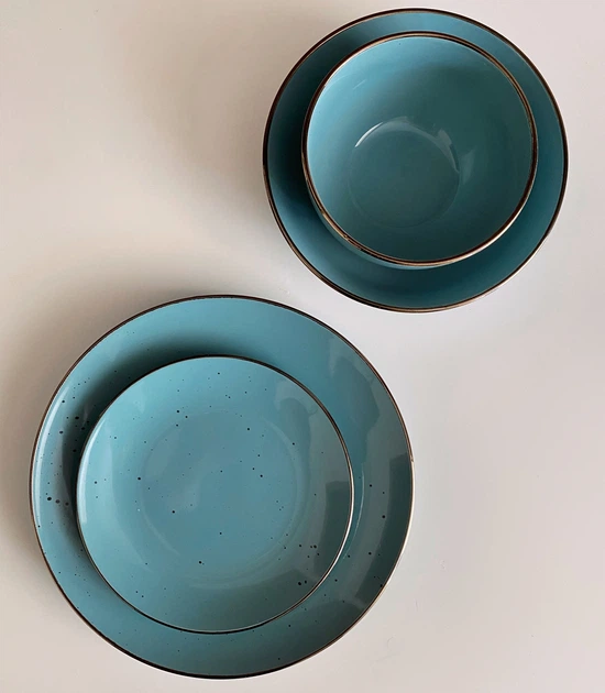 Столовый сервиз Ardesto Bagheria Misty blue 30 предметов 6 персон (AR29BGC) - изображение 2