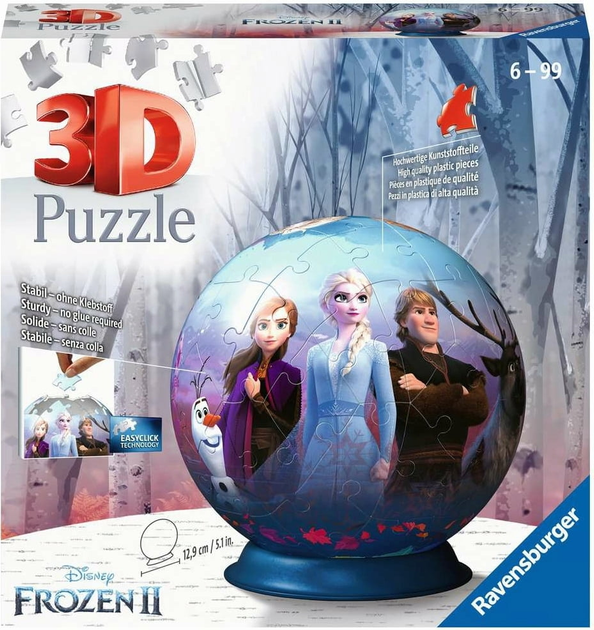 Trójwymiarowe puzzle Ravensburger Disney Frozen 2 70 x 50 cm 72 elementów (4005556111428) - obraz 1
