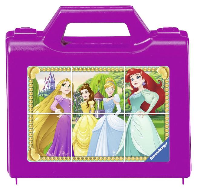 Puzzle klasyczne Ravensburger Disney Sparkling Princesses 70 x 50 cm 6 elementów (4005556074280) - obraz 1