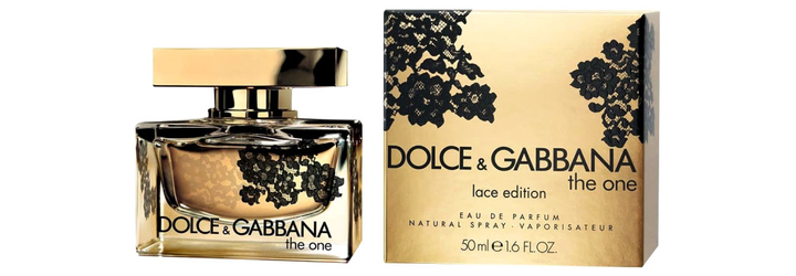 Woda perfumowana damska Dolce&Gabbana The One Lace Edition 50 ml (737052546711) - obraz 1