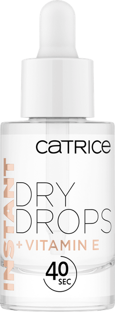 Засіб для швидкого висихання лаку Catrice Instant Dry Drops Vitamin e 40 Sec 8 мл (4059729380418) - зображення 1