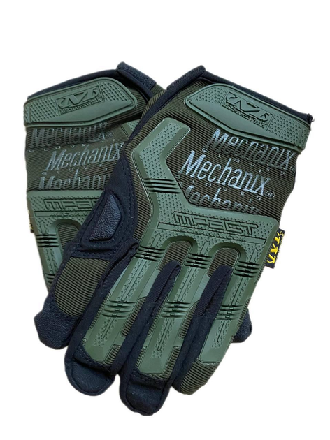 Перчатки с пальчиками Mechanix Wear L Олива - изображение 2