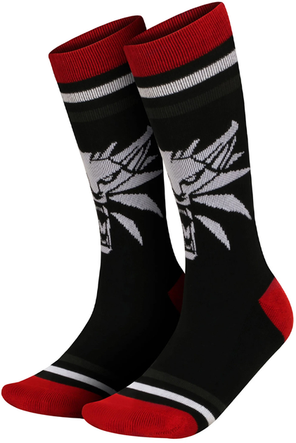 Шкарпетки із серії The Witcher White Wolf Socks (5908305243359) - зображення 1