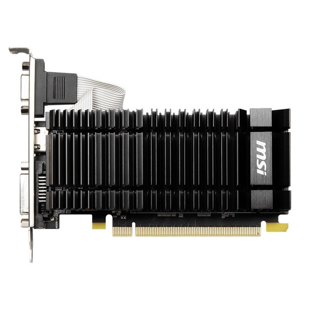 Видеокарта низкопрофильная MSI N730K-2GD3H/LPV1 GeForce GT730/2ГБ/DDR3/1600МГц - изображение 2
