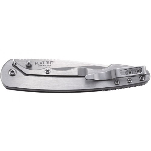 Нож складной карманный с фиксацией Frame Lock CRKT Flat Out Silver 200 мм - изображение 2