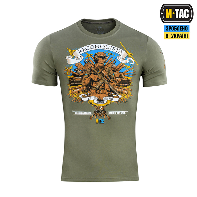 M-Tac футболка Reconquista Light Olive 2XL - изображение 2