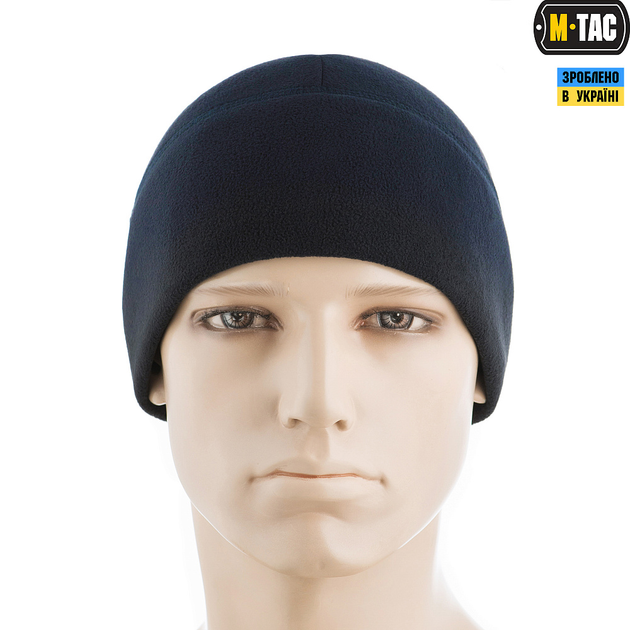 M-Tac шапка Watch Cap Elite фліс (340г/м2) Dark Navy Blue S - зображення 2