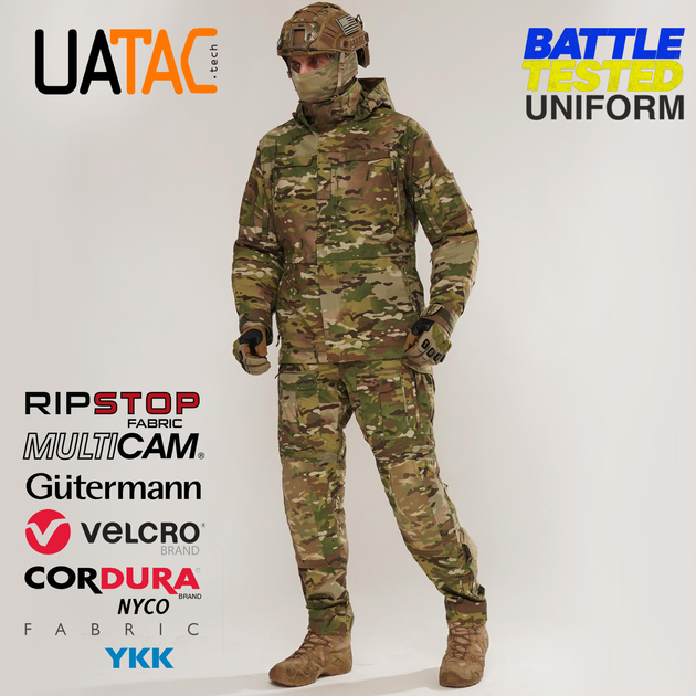 Комплект військової форми UATAC Gen 5.3 Multicam Весна/Літо S - изображение 2