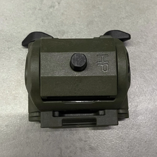 Адаптер для сошок FAB Defense H-POD Picatinny Adaptor, Олива, поворотно-нахильний, кріплення для сошок на планку Пікатінні - зображення 2