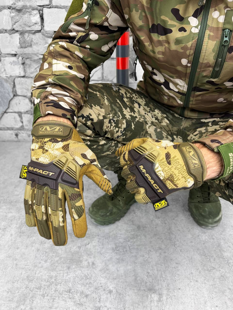 Перчатки тактические Mechanix Wear M-Pact Gloves MPT-78 XL - изображение 1